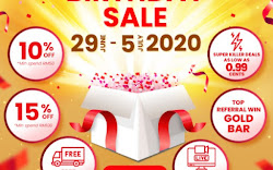 PGMALL Birthday Sale 29Jun-5July Countdown 9