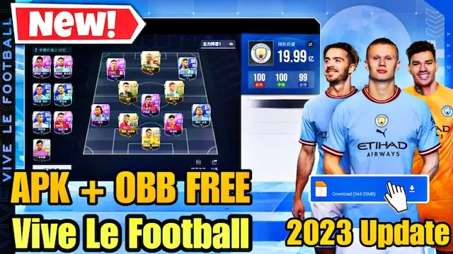 Vive Le Football Apk + Obb Mod Download 2023 English Version