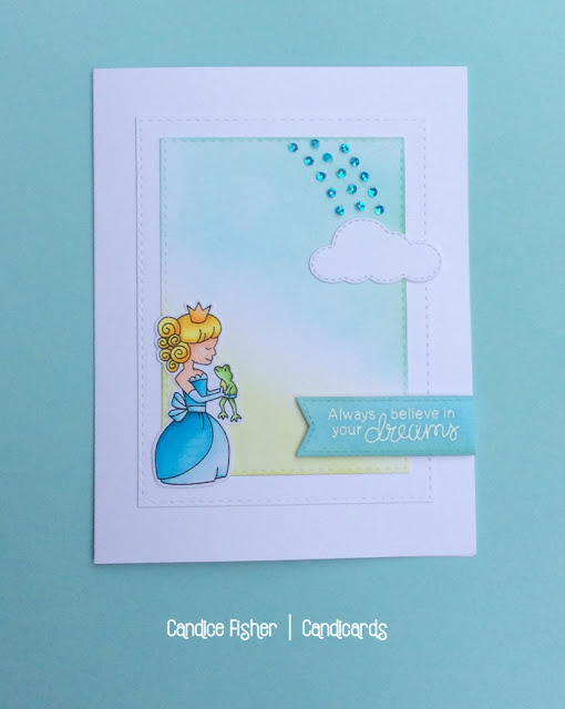 Always believe in your dreams by Candice features Once Upon a Princess by Newton's Nook Designs; #newtonsnook