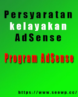 Persyaratan kelayakan AdSense