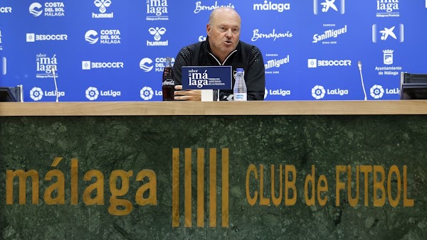 Pepe Mel - Málaga -: "Queremos llegar a enero con el equipo fuera del descenso"