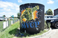 Moss Vale Street Art | Water Tank mural by Stand Out Walls