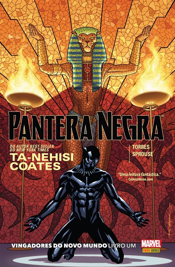 Comentário do Planeta Marvel: Pantera Negra – Vingadores do Novo Mundo Livro Um (Editora Panini)