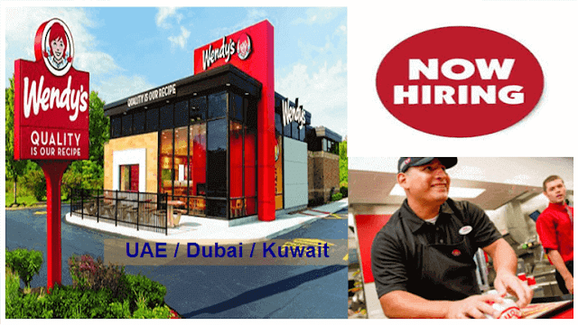 Opening Careers Wendys Restaurants in Dubai UAE and Kuwait