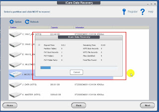 3 - iCare Data Recovery Men-Scanning Micro SD yang Diformat