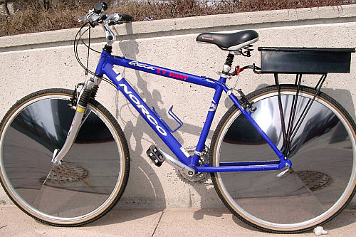 Bicicleta solar E-V Sunny