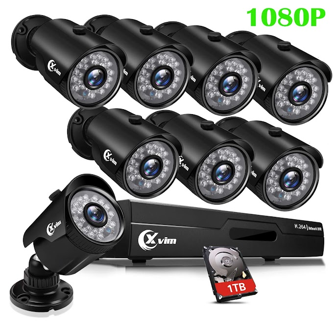 Security Camera System Outdoor with Night Vision Easy Remote Access Motion Alert Review - Update Camera