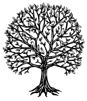 The second of my Tree Tattoo Designs is this bird in the tree tattoo design.