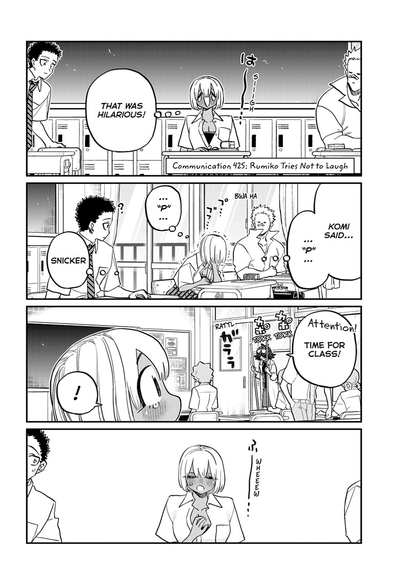 Komi Can't Communicate, Chapter 425 - Komi Can't Communicate Manga Online