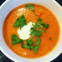 Freeze portions of spicy chickpea and lentil soup for a quick lunch