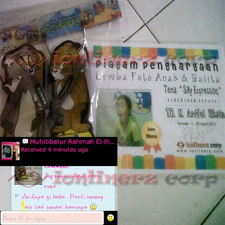 Testimoni Pemenang Lomba Foto Anak & Balita