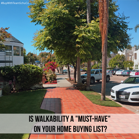 Is Walkability A "Must-Have" On Your Home Buying List | Buyers