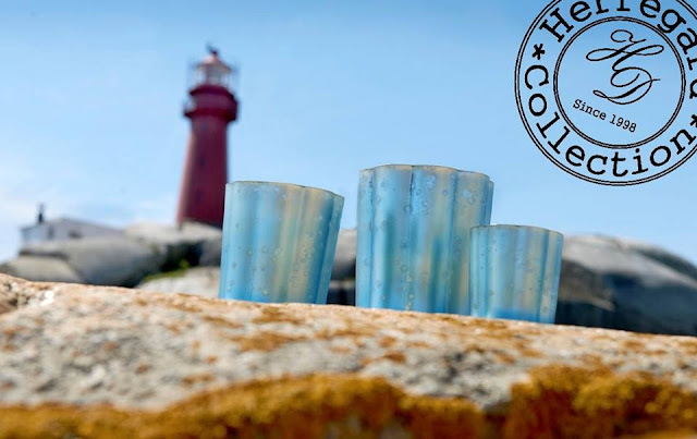 seaside candle holders