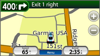 search map with Garmin nuvifone smartphone