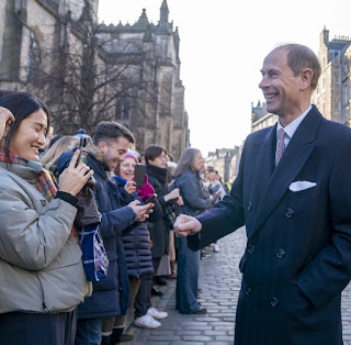 Prince Edward the new Duke of Edinburgh
