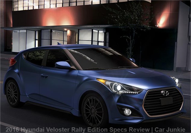 2016 veloster turbo specs