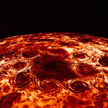 Temuan Terbaru Keindahan Atmosfer Jupiter Melebihi Sun Set