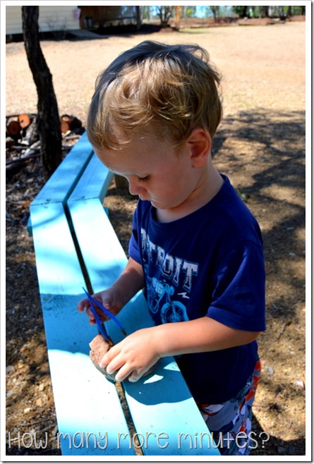 Fossicking for Gemstones in Rubyvale | How Many More Minutes?