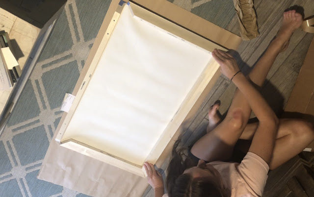 Photowall Canvas Frame Assembly