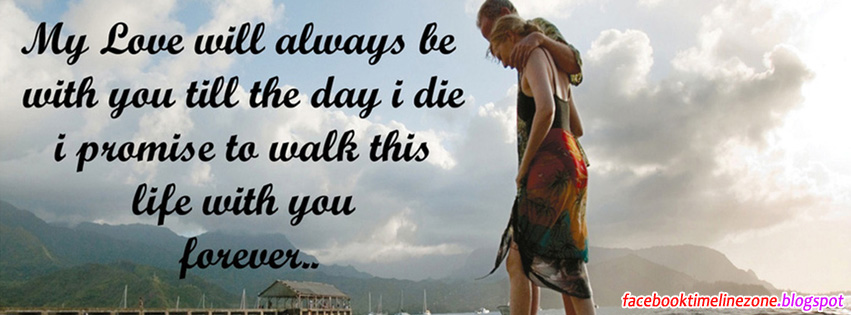 ... Romantic Promise Quote Facebook Timeline Cover | Love Quotes Fb Covers