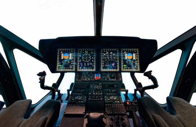 Airbus H160 cockpit 