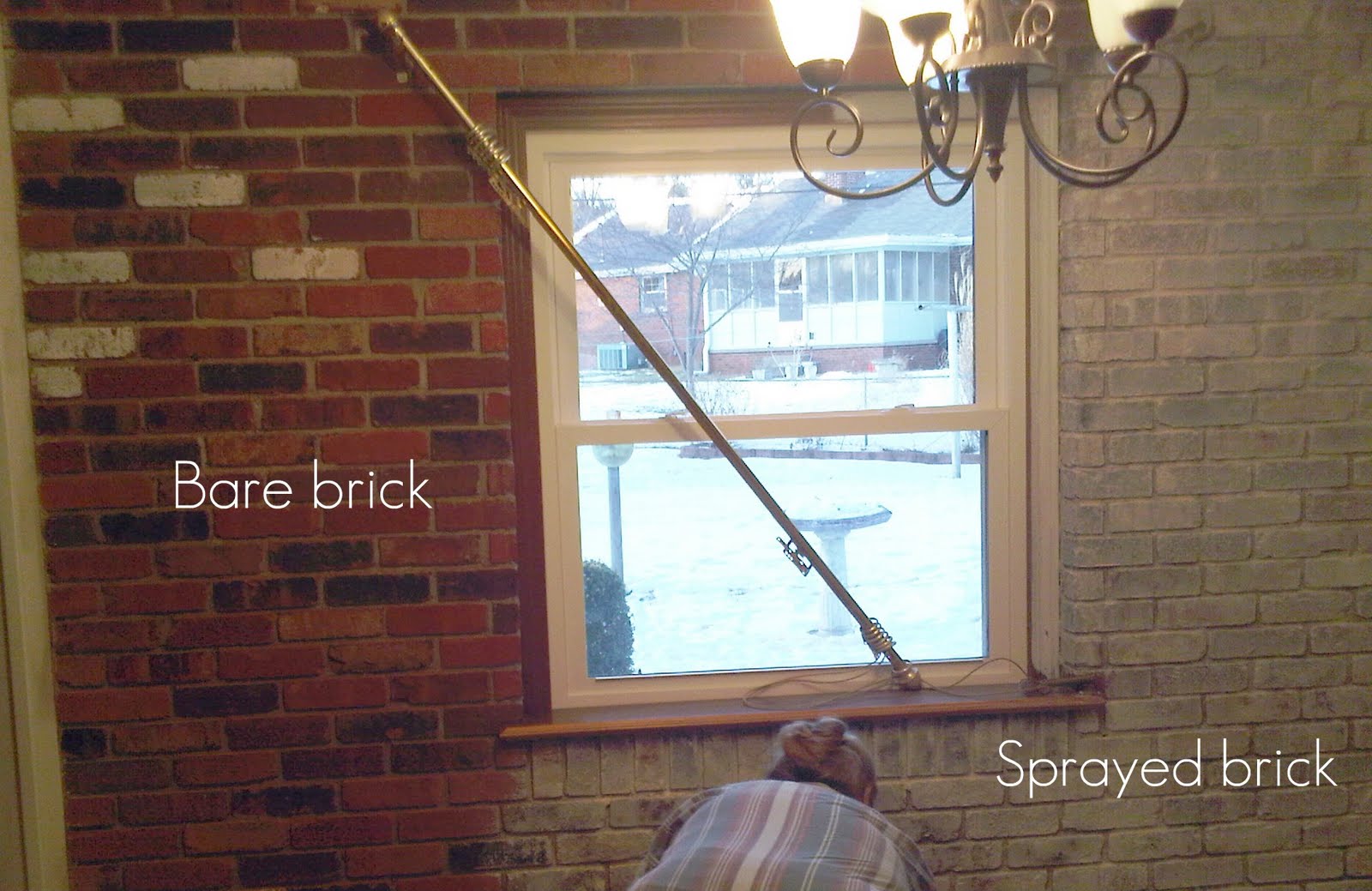 How to Spray Paint Brick Walls