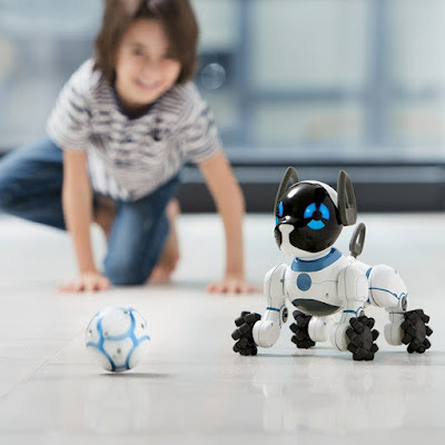 WowWee Chip Canine Home Intelligent Pet is an intelligent, friendly robot puppy