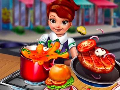 Cooking Fast: Hotdogs And Burgers Craze - Play Free Online Game