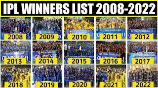 IPL All Time Winners List, History, MI, IPL Champions,Wiki, Wikipedia