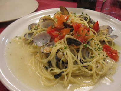 Florence, I' Cche' c'e' c'e', spaghetti vongole