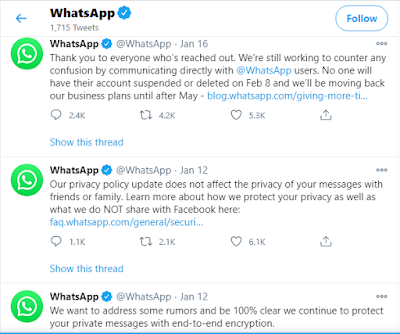 WhatsApp New Policy Update 2021