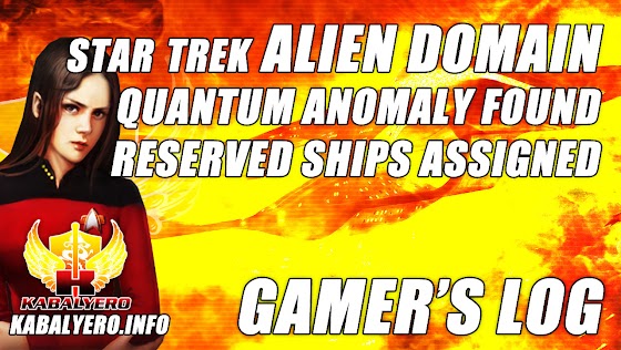 Quantum Anomaly Found ★ Reserved Ships Created In Star Trek Alien Domain (Gamer's Log)