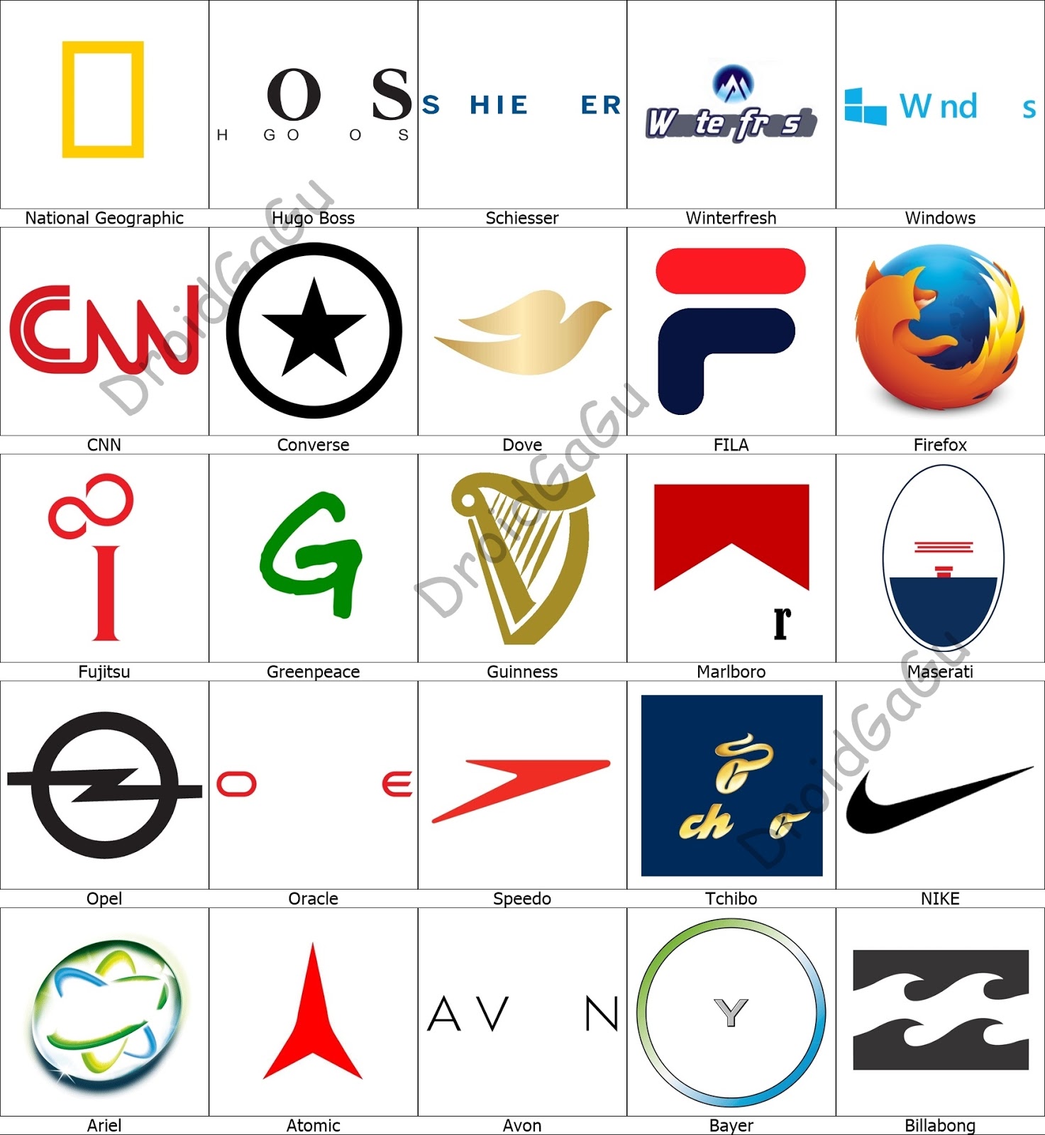 Level 3 Logo Quiz Answers - Bubble - DroidGaGu Level 3 Logo Quiz Answers - Bubble - DroidGaGu