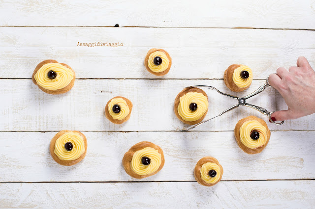 Zeppole di San Giuseppe al forno