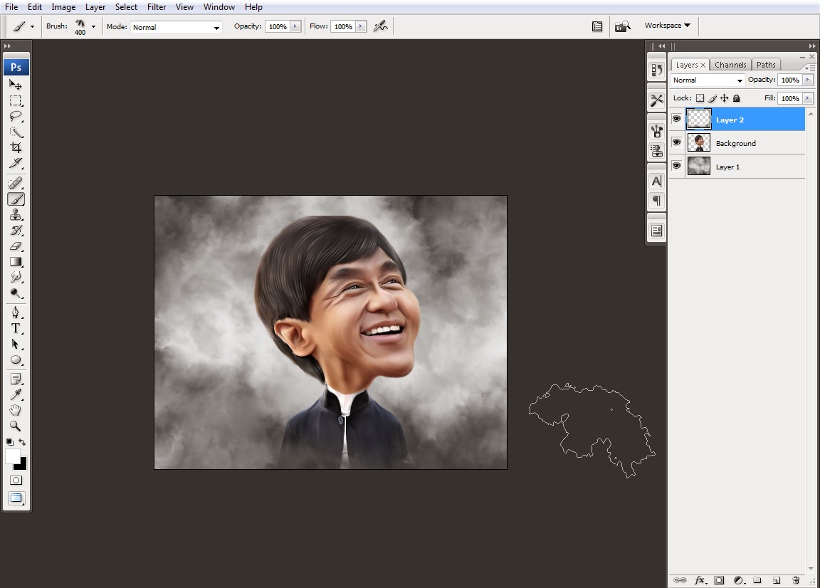  Cara membuat Karikatur dengan Photoshop