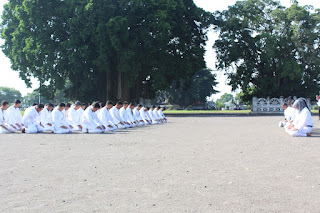 Polresta Yogyakarta Gelar Latihan Beladiri Untuk Personel Yang UKP 1 Juli 2018