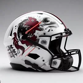 Jacksonville State Gamecocks Star Wars Concept Football Helmet