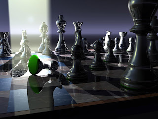 3D Chess wallpaper