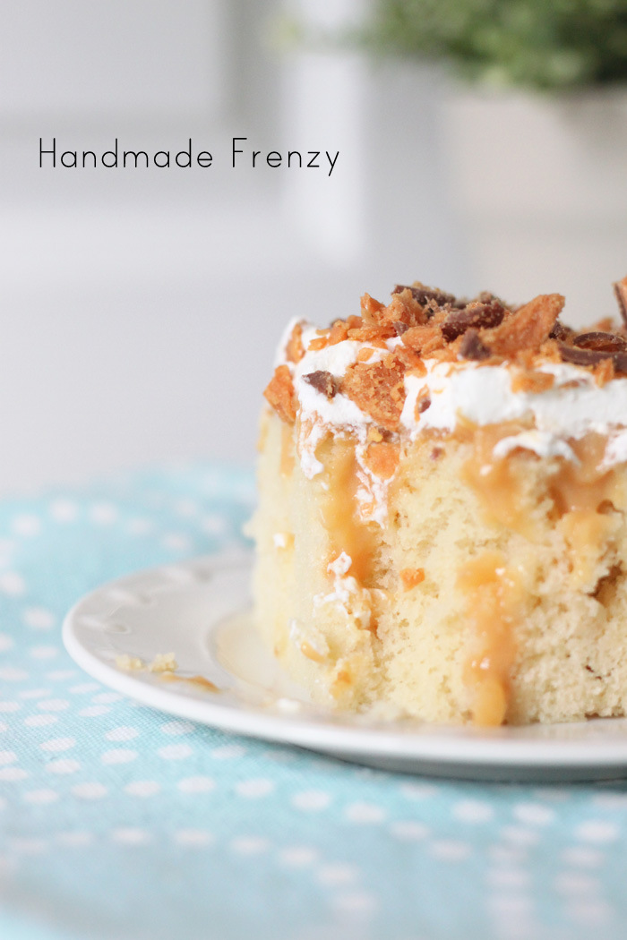 Butterfinger Pudding Cake Recipe