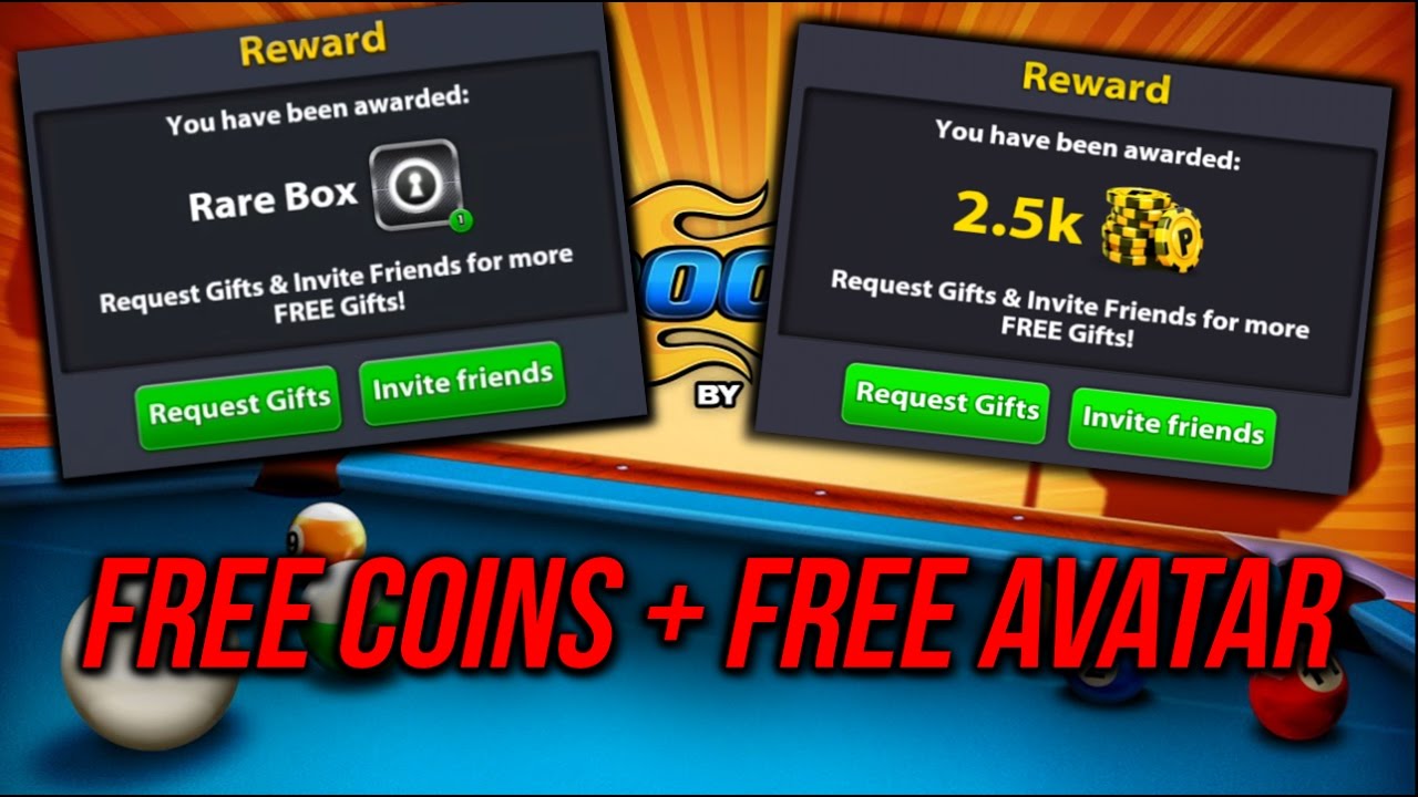 free coins 8 ball pool: 2017 - 