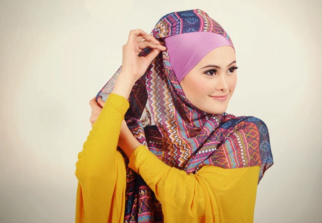 Tutorial Hijab Pashmina Bersyariat  Tutorial Hijab Terbaru