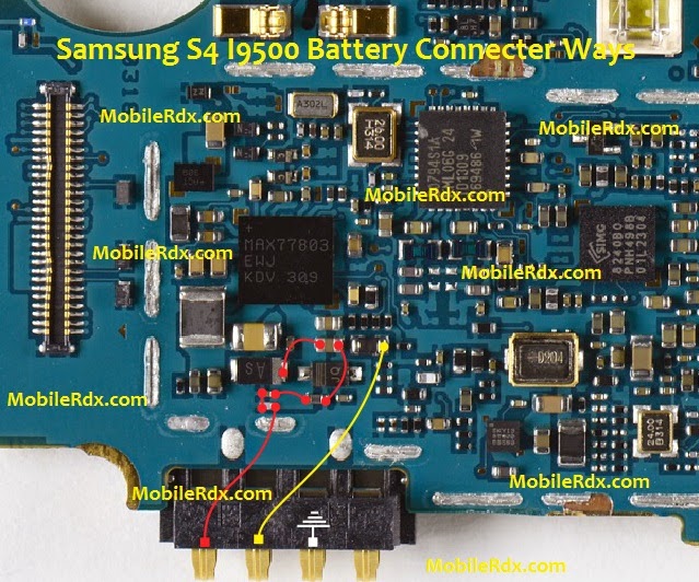 Samsung Galaxy S4 I9500 Battery Connecter Problem Ways