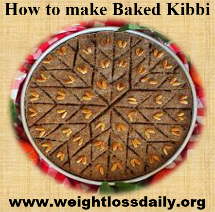 How to make Baked Kibbi