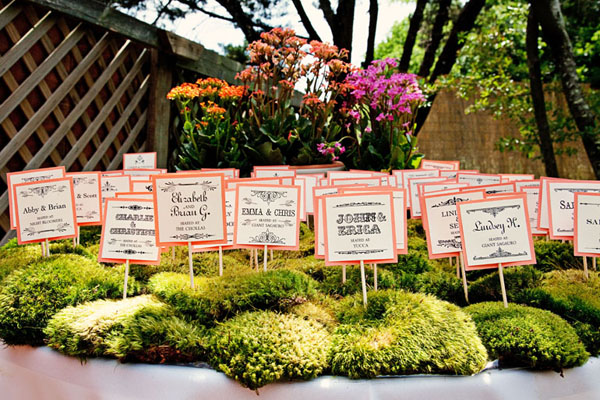 Moss Wedding Decor Inspiration