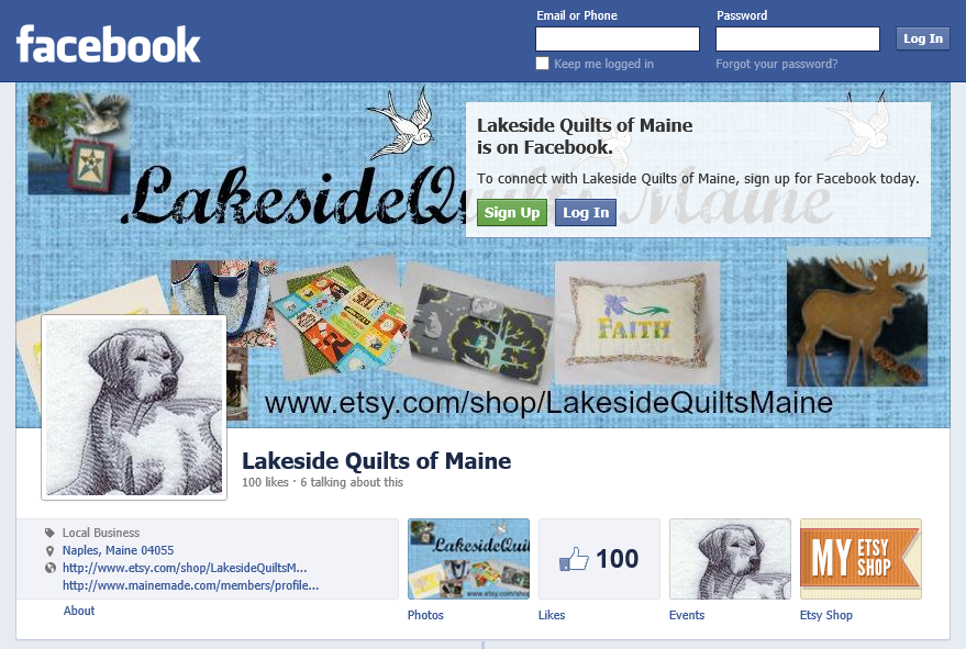 https://www.facebook.com/Lakesidequilts