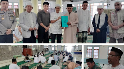 Selamat! Masjid Besar Fathul Yaqin Tanahberu Punya Ketua Umum yang Baru untuk Periode 2023 - 2026 