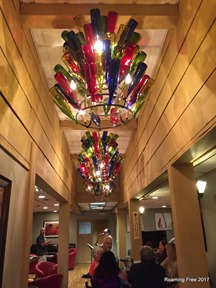 Wine Bottle Chandeliers