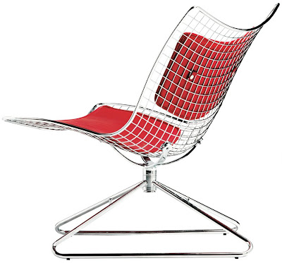 Meganet Lounge Chair By Paolo Chiantini & Gualtiero Sacchi