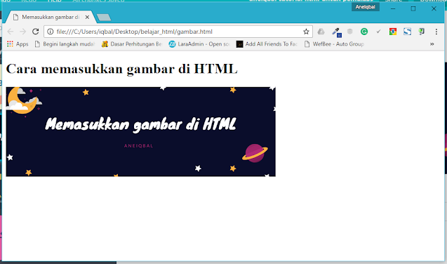 Script Memasukan Gambar Di Sublime Tekxt - Cara Memasukkan Gambar Di Html Aneiqbal