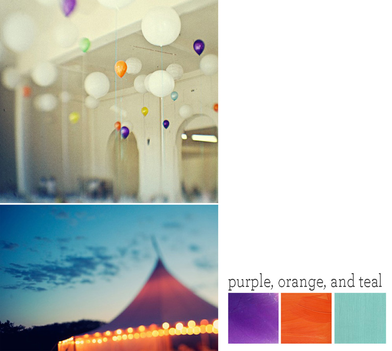 To see more purple orange teal ideas check out my inspiration board here